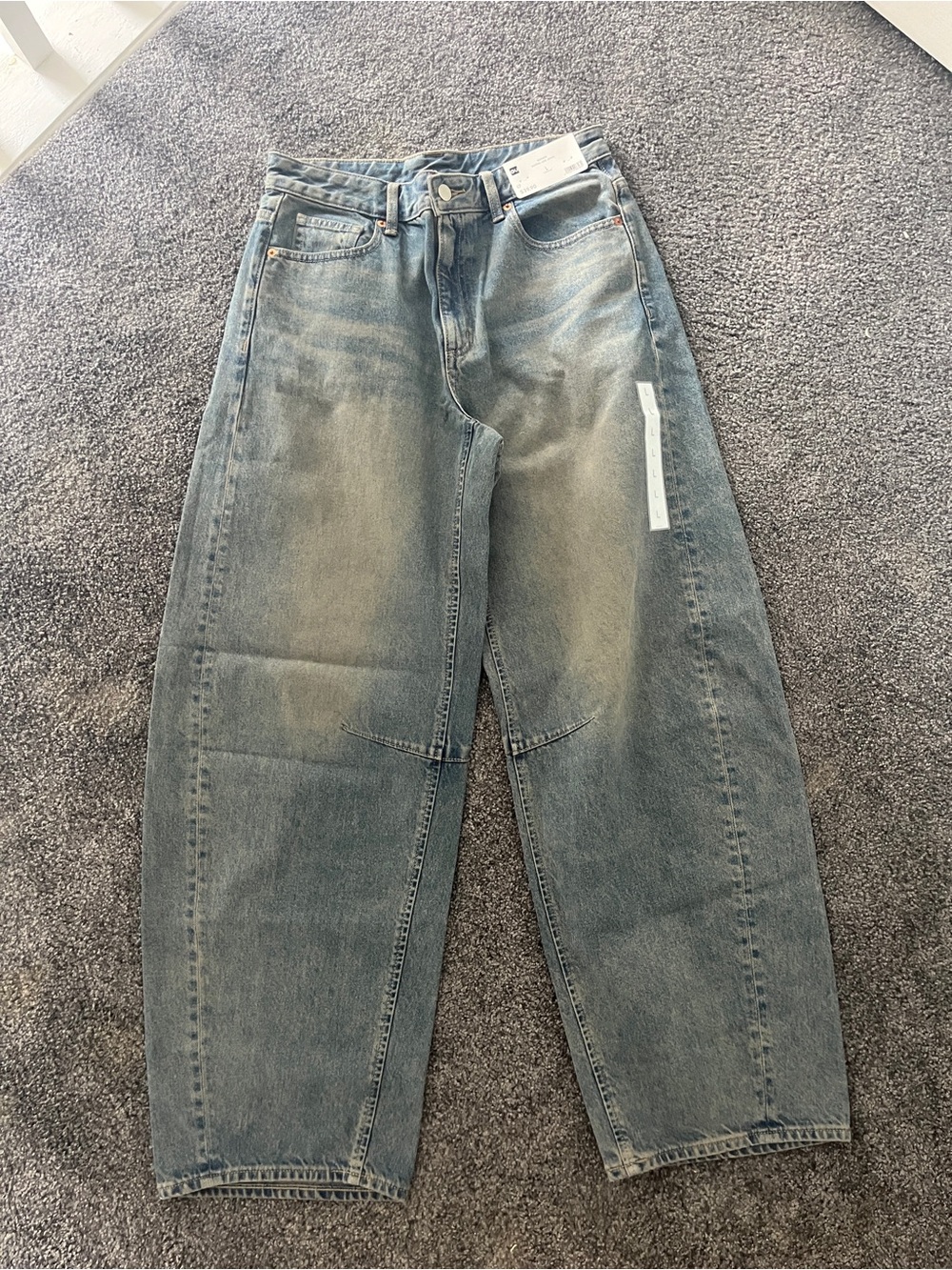 GU BARREL JEANS